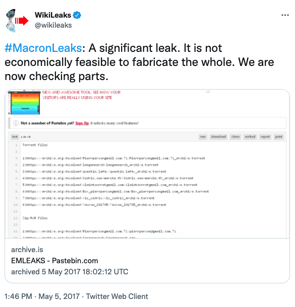 MacronTweet